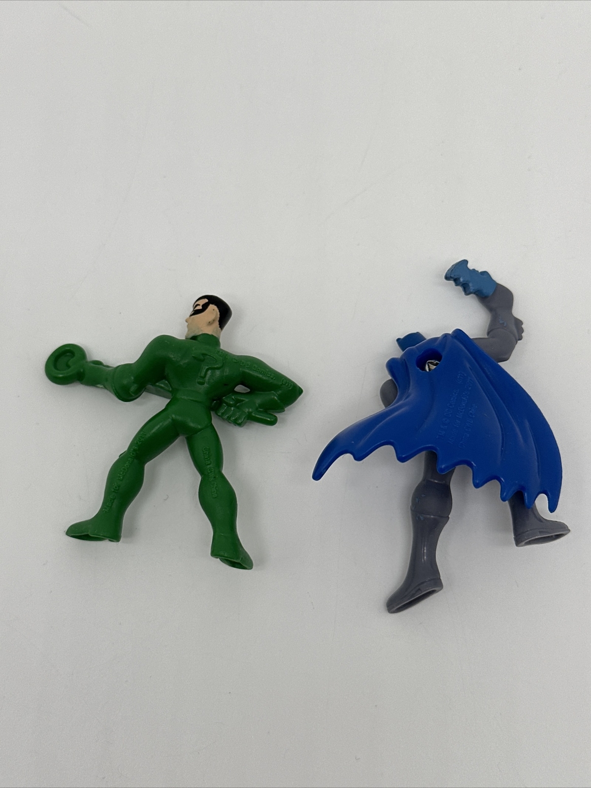 The Riddler & Batman Figures 2011 McDonalds Happy Meal Toy DC Comics 3.5 In …22