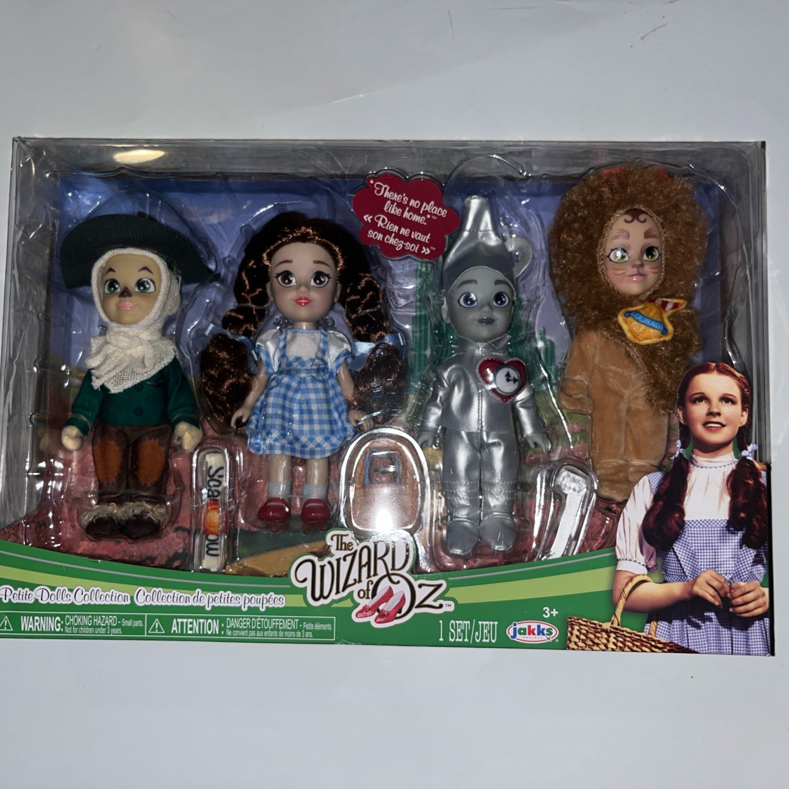 New The Wizard of Oz Petite 4 Doll Collection Set JAKKS Pacific 6&Prime; Dorothy Lion