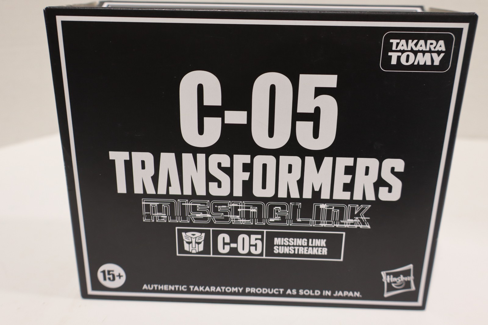 Transformers MISSING LINK C-05 Sunstreaker Retro-style Autobot BOX WEAR