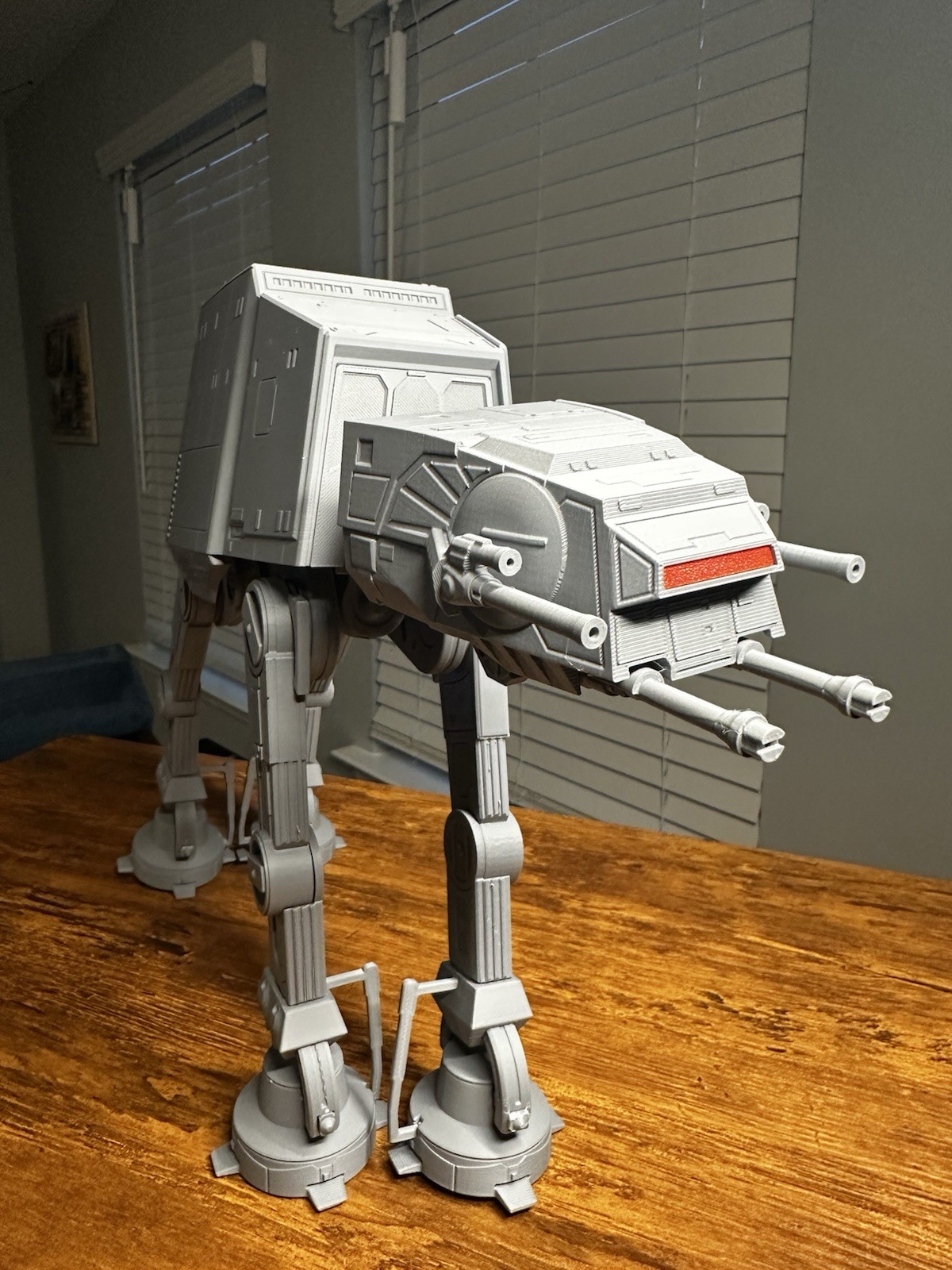 BUNDLE: Star Wars AT-AT Walker Model with Rebel Snowspeeder and tow cable!