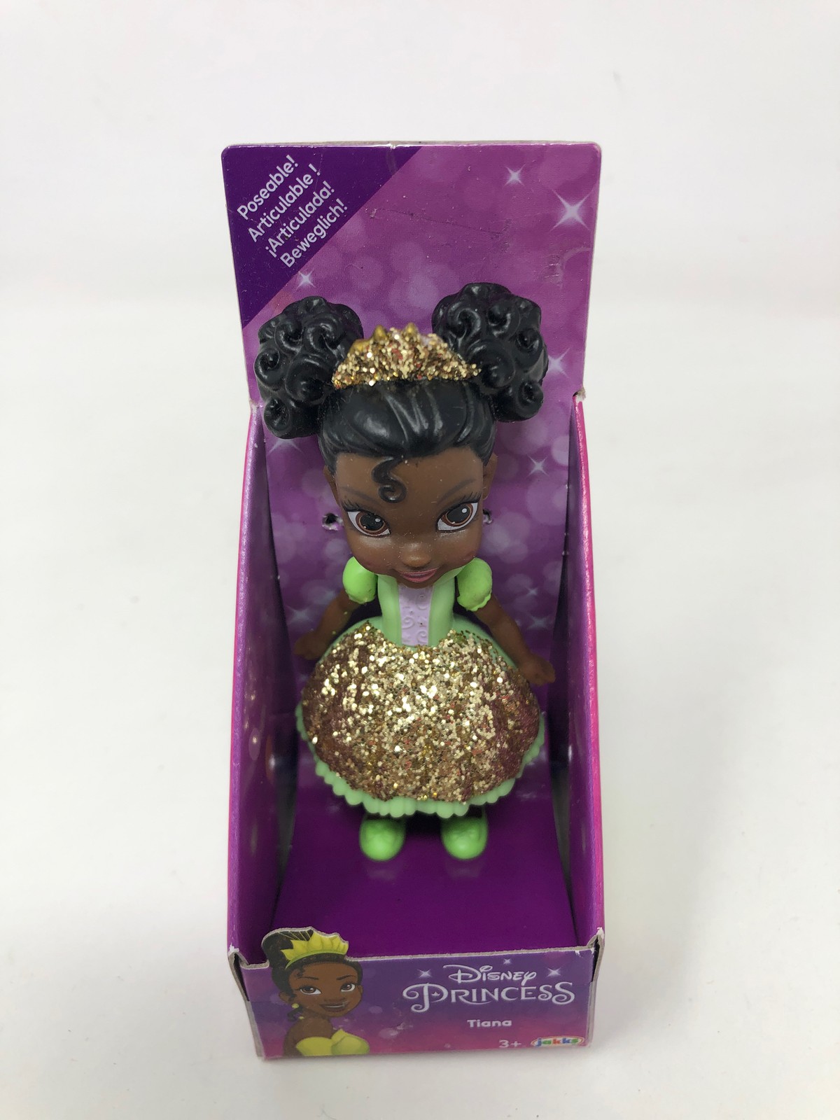 Packed in Clear Box for Gift Disney Princess Mini Poseable 3.5 Doll Choose from