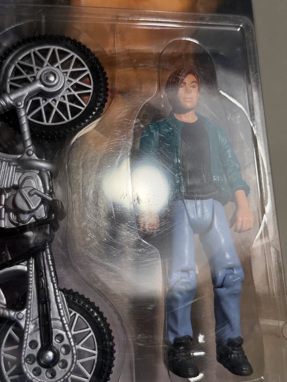 Unopened Terminator 2 John Connor with Motorcycle Action Figure KENNER 1991