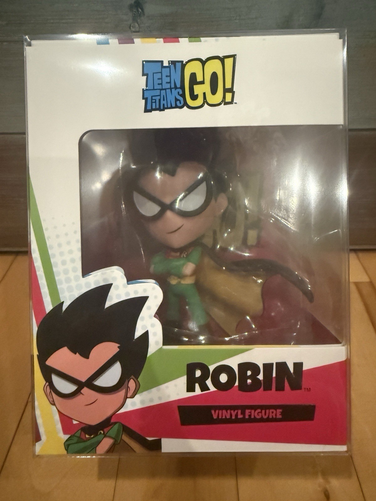 New Youtooz DC Cartoon Network Teen Titans GO Robin 4&Prime; Vinyl Figure Protector