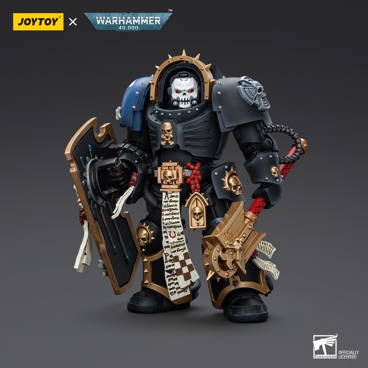 Warhammer 40k: Ultramarines Chaplain in Terminator Armor 1:18 Figure JoyToy