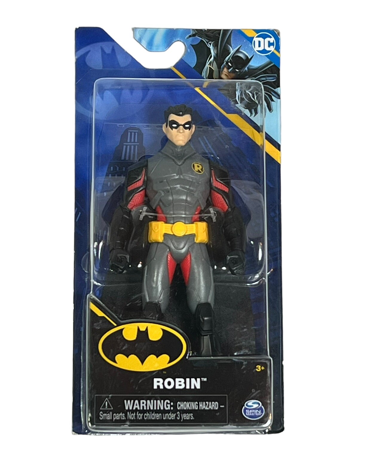 Dc Comics Robin 6 Inch Action Figure Spin Master Ages 3 And Up Collection