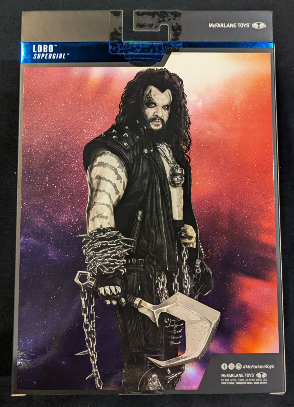 McFarlane DC Multiverse Theatrical Edition Supergirl Movie Lobo Action Figure