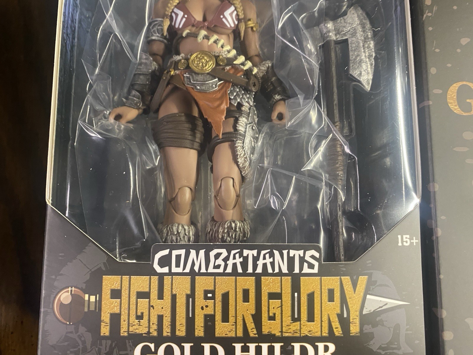 Xesray Studio Combatants Fight For Glory Gold Hildr 1/12 NISB Unopened