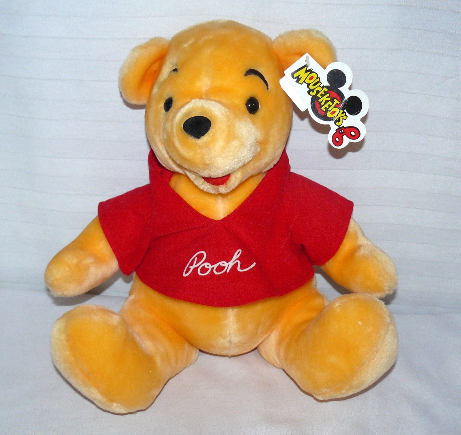 Winnie The Pooh Walt Disney World Plush 14&Prime; W Tags Mouseketoys