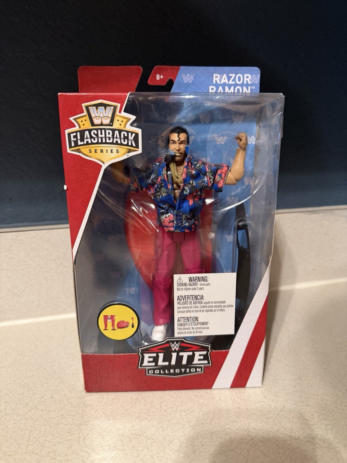 WWE Flashback Elite Razor Ramon Mattel Walmart Exclusive WWF WCW NIB