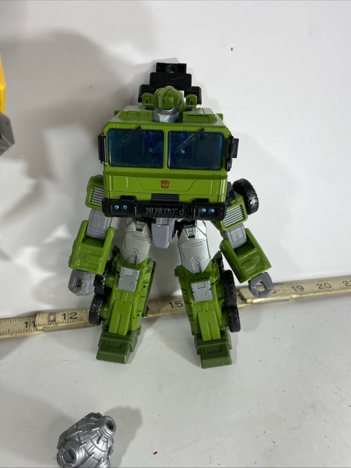 Transformers Robot Toy Lot Bulkhead Ironhide Yellow Corvette Autobots Figures