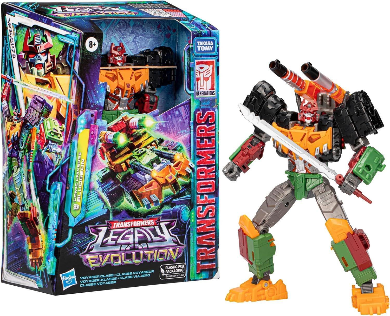 Transformers Toys Legacy Evolution Voyager Class Comic Universe Bludgeon