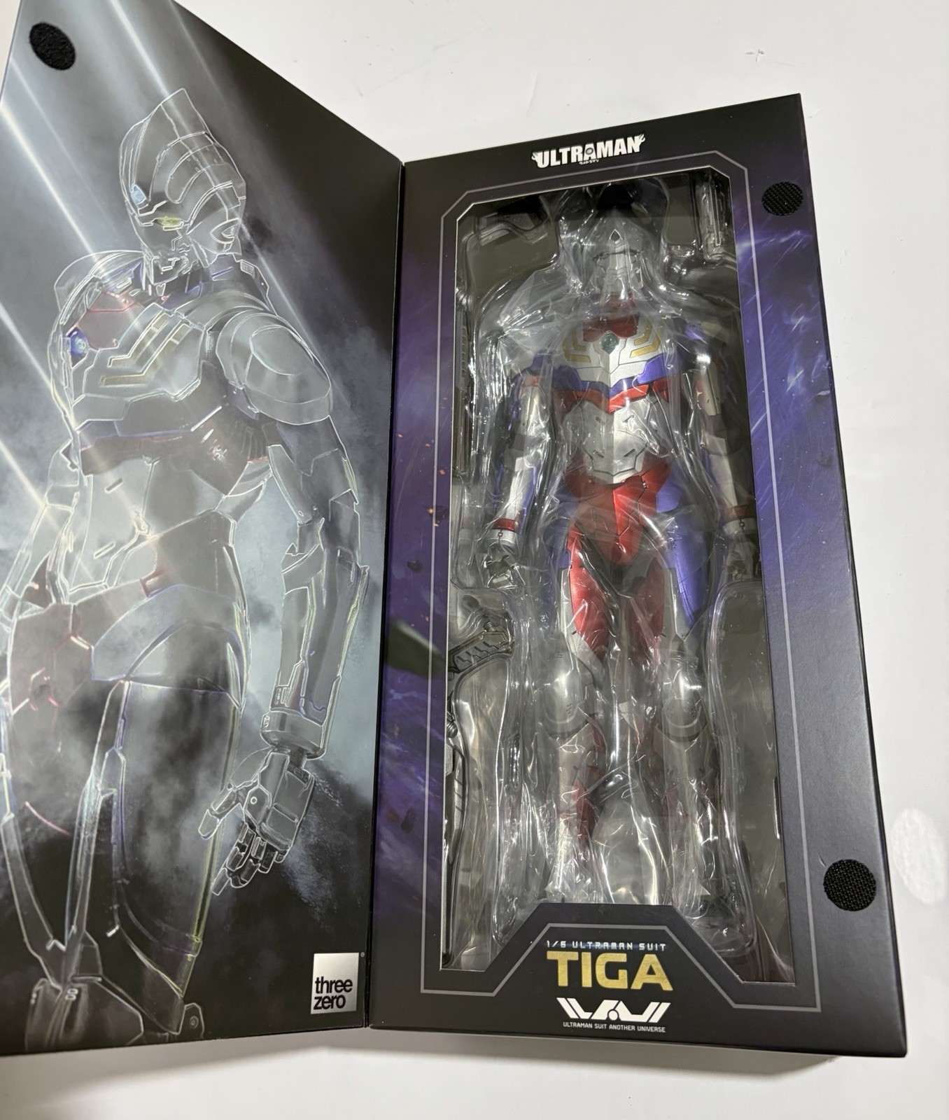 Ultraman Tiga ThreeZero FigZero 1/6 Figure US Seller NEW