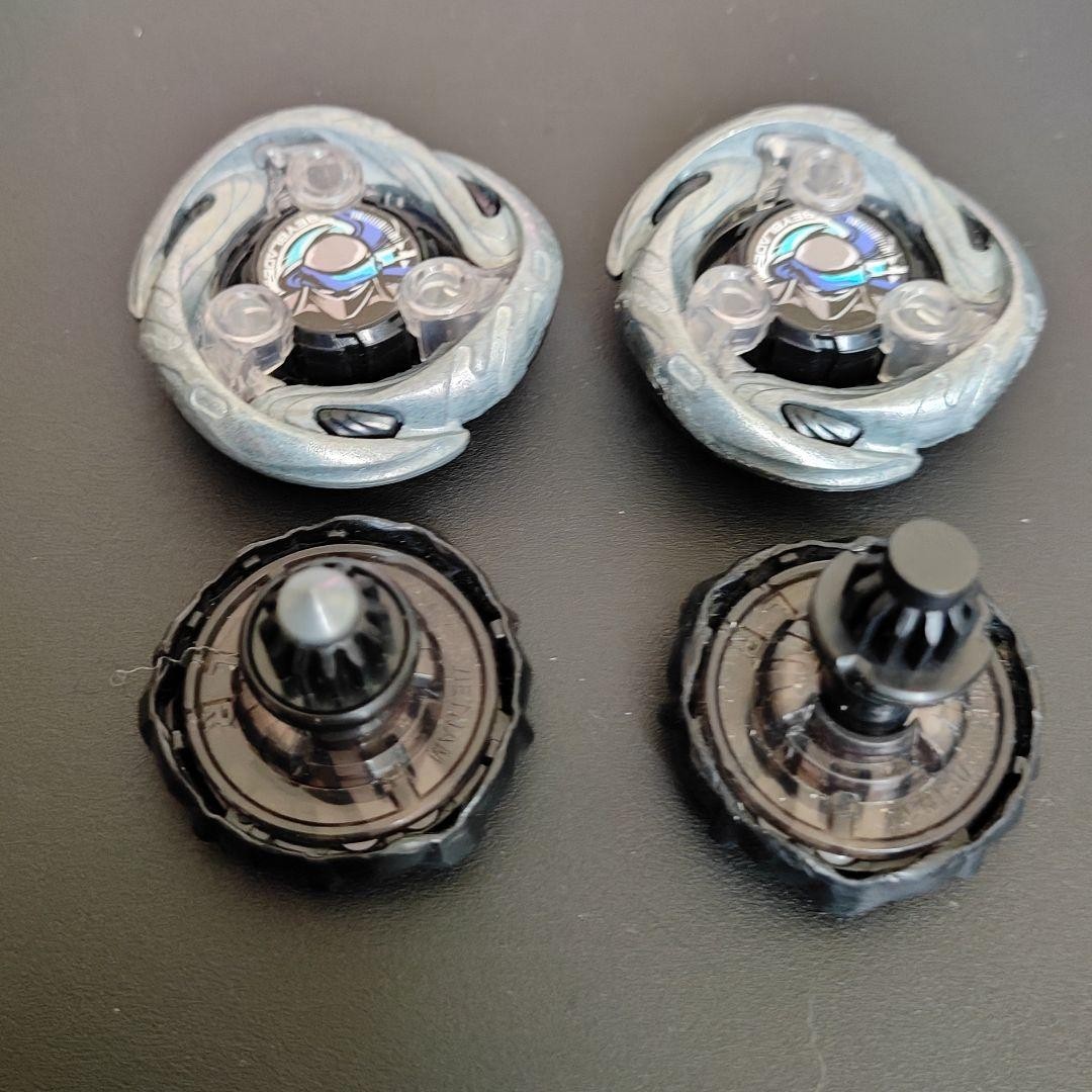2 Sets Shinobi Shadow Black Beyblade X