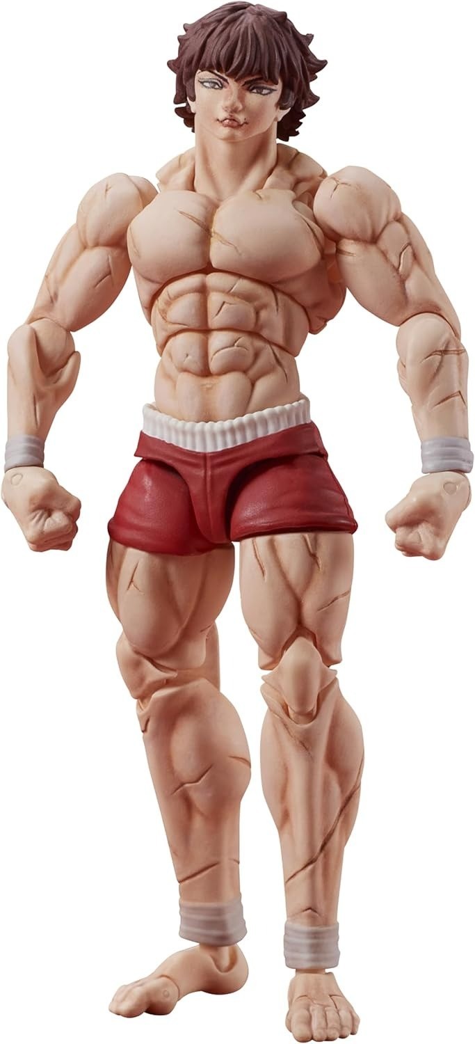 DIG DIGACTION Baki Hanma Mini Action Figure Height 2.7 inch