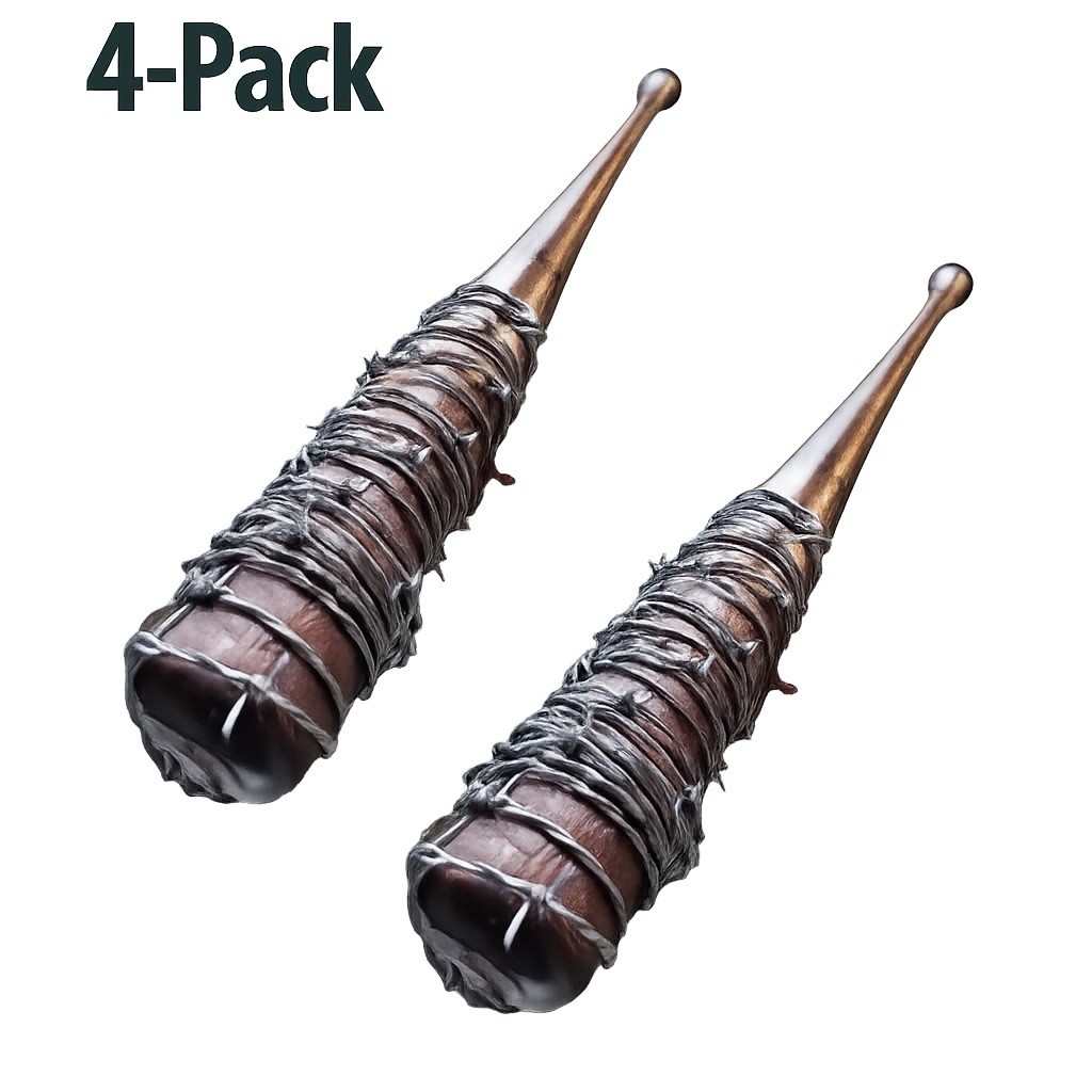 4 Pack!!! « LUCILLE » Negan&rsquo;s Replica Bats! The Walking Dead! FREE SHIPPING