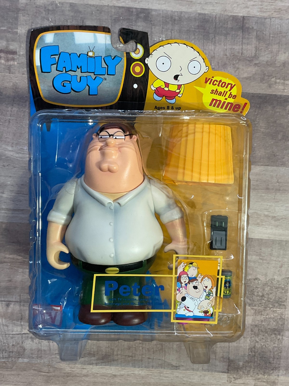 Peter Griffin Side Eyes Variant Series 1 2004 FAMILY GUY Mezco SEALED G5