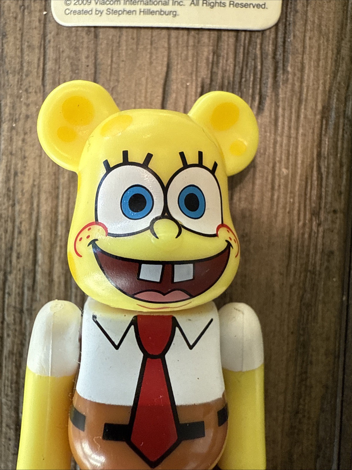 Medicom Bearbrick Series 18 Cute Spongebob Squarepants 100% be@rbrick S18