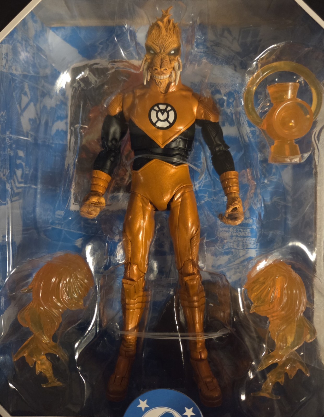 DC Multiverse DC Classic Larfleeze Orange Lantern 7&Prime; Figure NEW McFarlane 2026