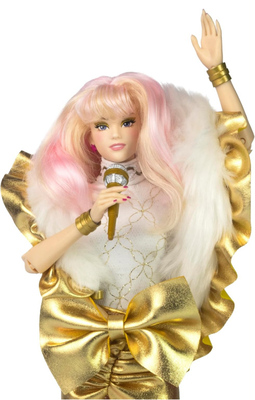💎NEW JEM & The Holograms Glitter & Gold 12&Prime; Barbie Doll Exclusive💎