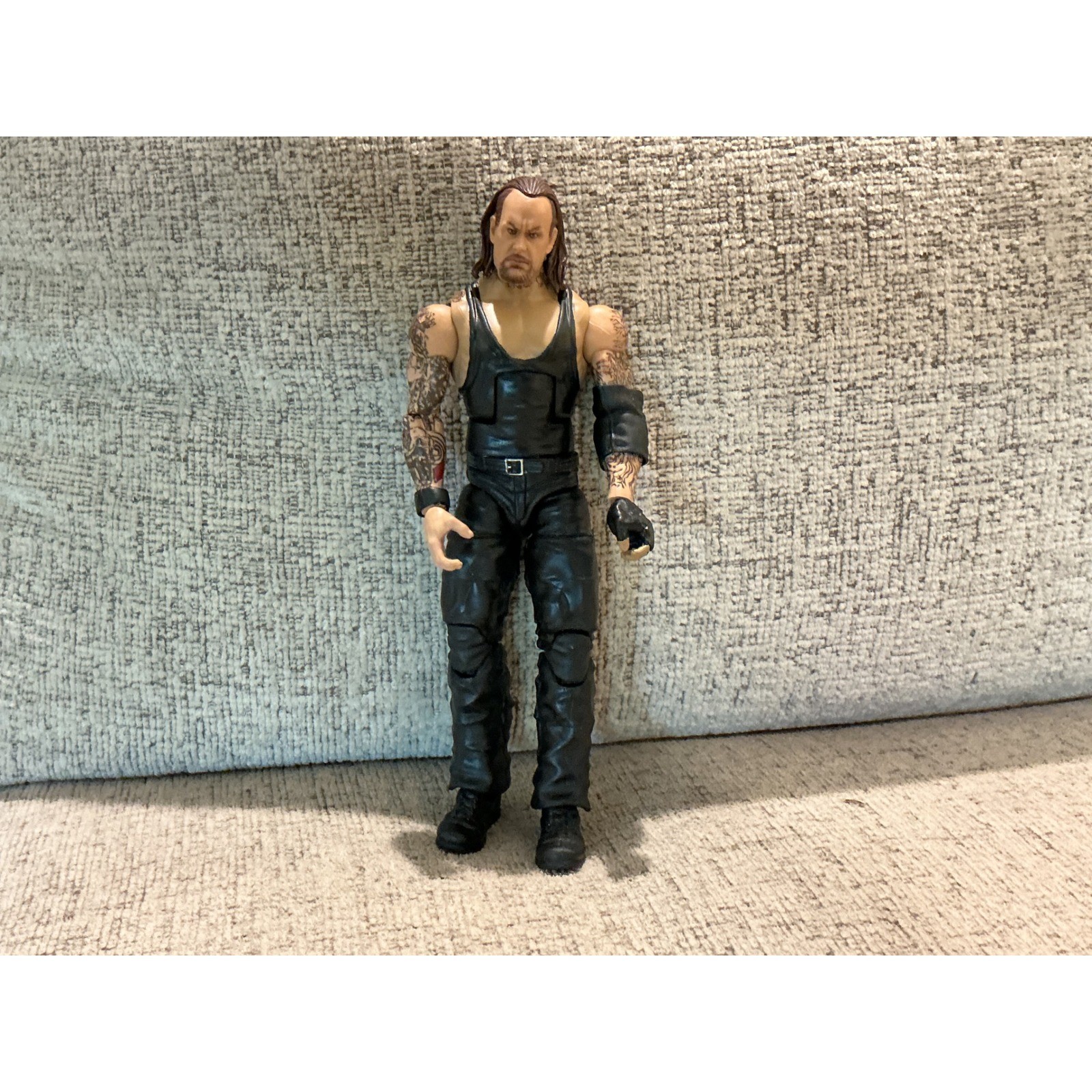 Mattel WWE The Undertaker Action Figure Black Singlet Tattoos 7 Inch 2012 BCW39