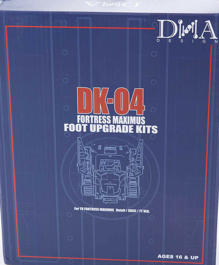 DK-04 Foot Upgrade Kit | Transformers Titans Return Fortress Maximus DNA Design