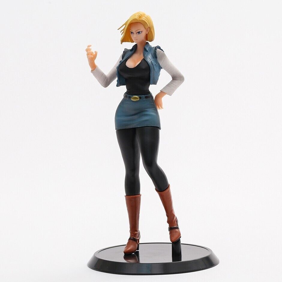 Dragon Ball Anime Figures Android 18 Figure DBZ PVC Statue Model Toys With Box
