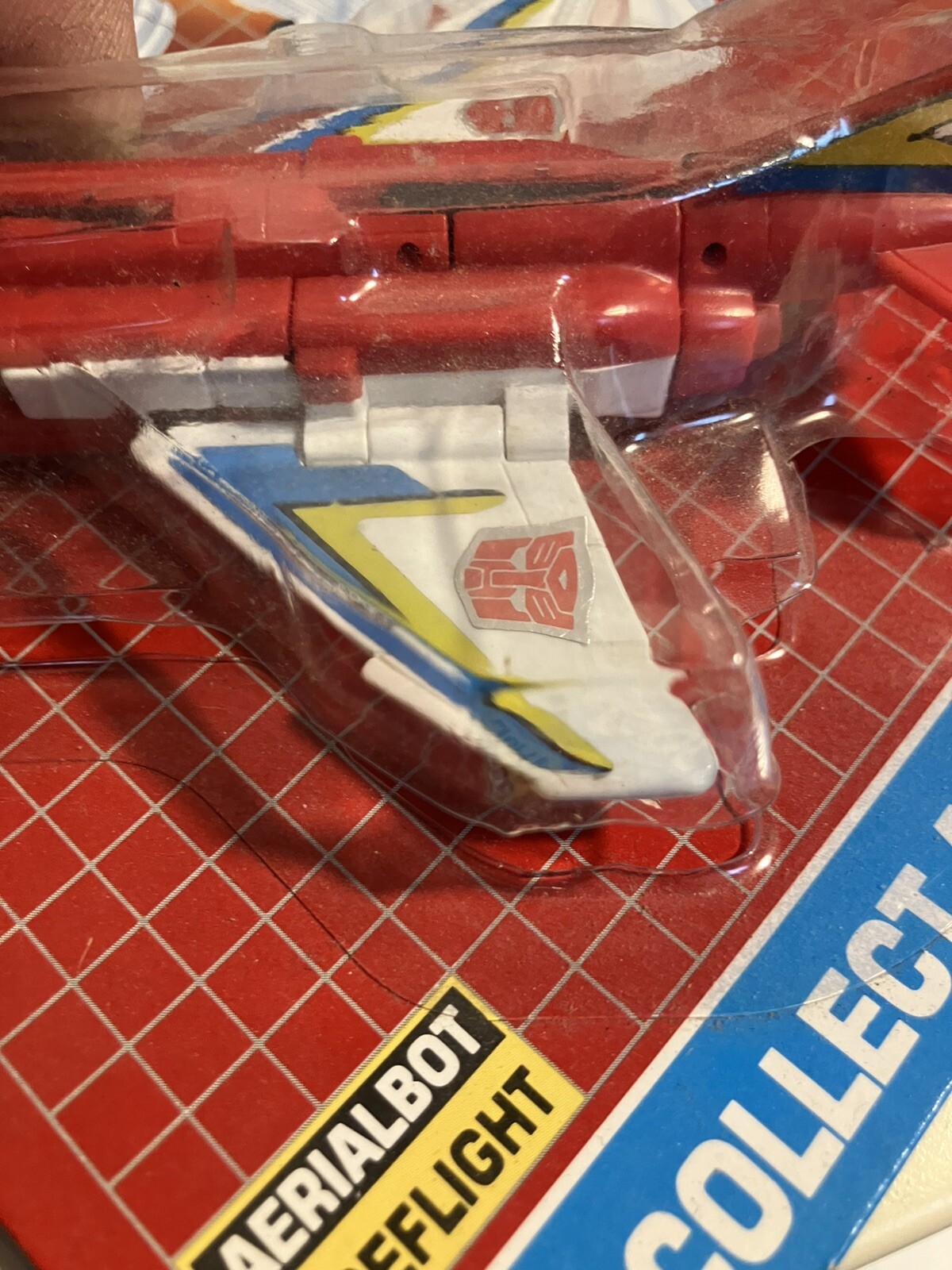 Transformers G1 Aerial Bots Fireflight Original Opened Card W/ Weapon