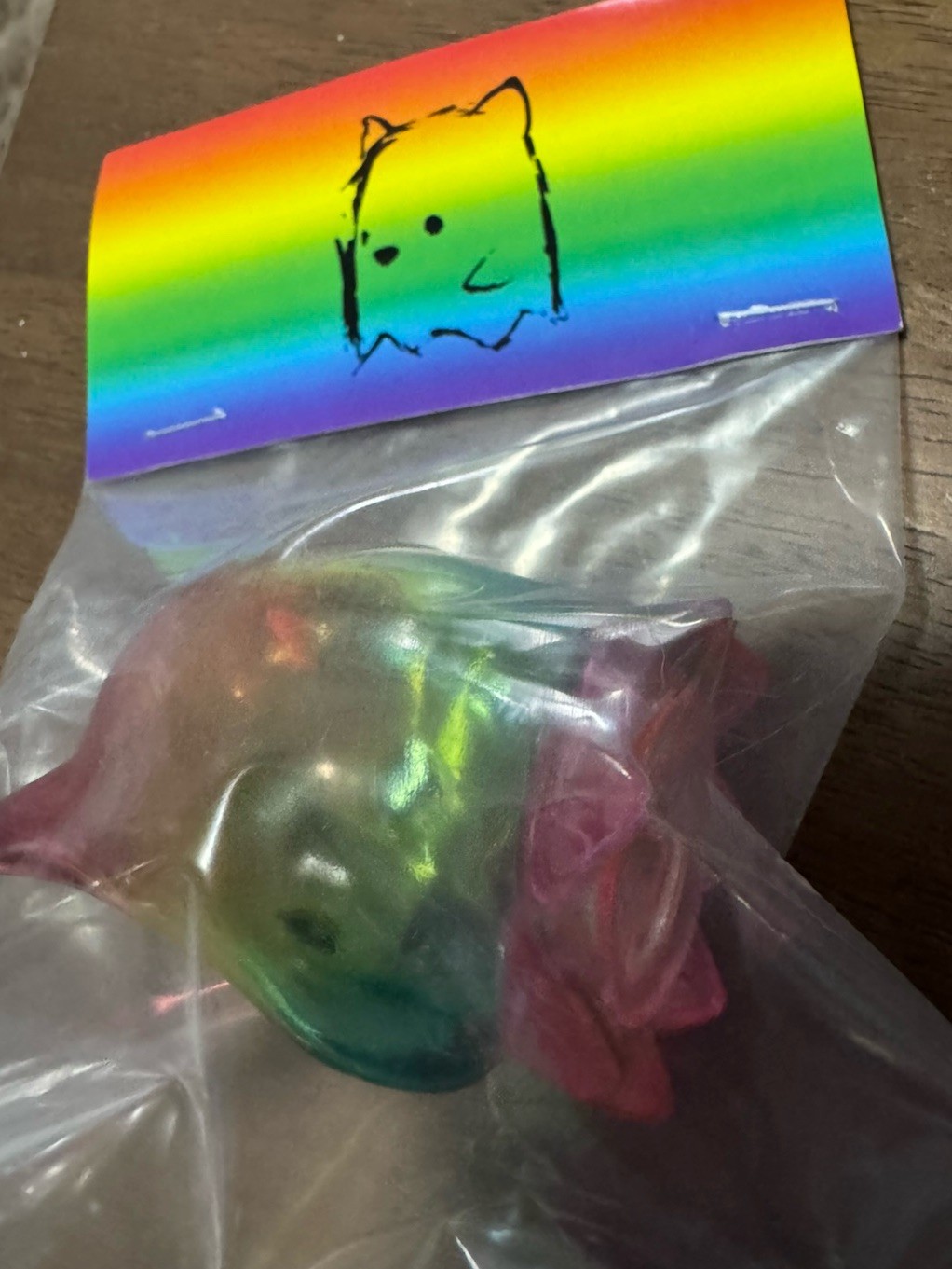 Luke Chueh Ghost Bear Rainbow Variant