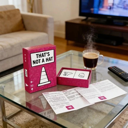 That&rsquo;s Not A Hat-Fun Bluffing & Memory Party Game for All Ages Components
