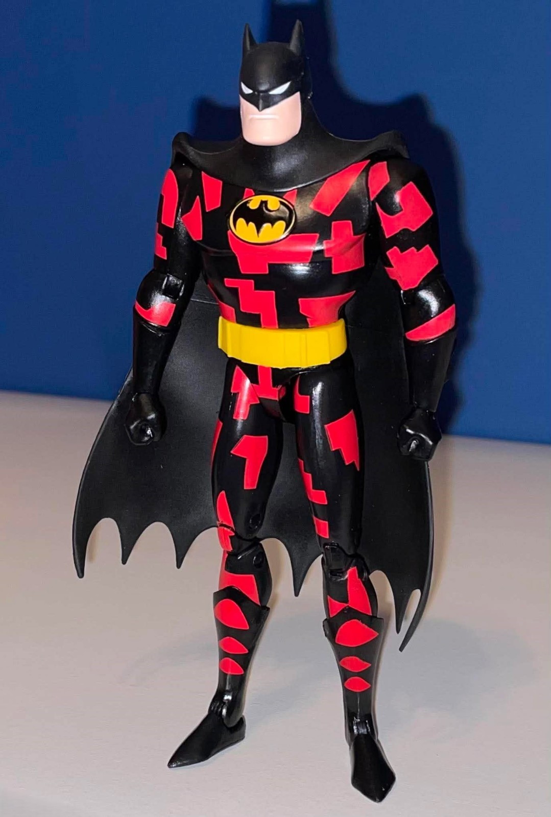 McFarlane DC Batman Animated Series BATMAN 7&Prime; Platinum Chase Figure Clock King