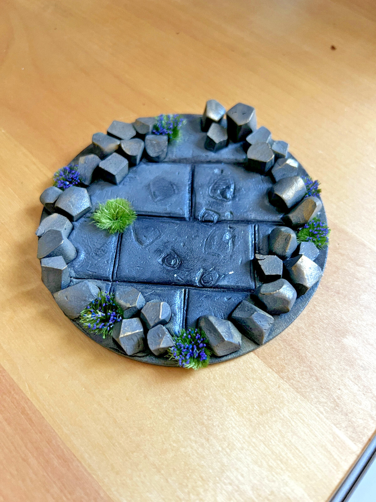 7 Custom Diorama Base for action figures for 3 3/4 and 6 inch READ DESCRIPTION