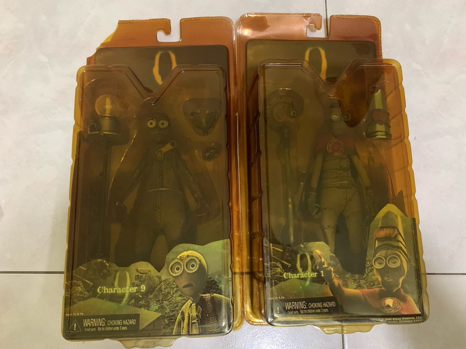 Neca Character 9 & character 1
