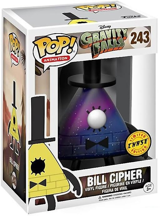 Funko Pop CHASE Disney&rsquo;s Gravity Falls – Cosmic Bill Cipher Figure w/ Protector