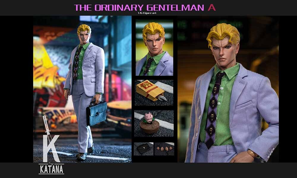 KATANA Toys KT001A 1/6 Kira Yoshikage Collectible Male Action Figure Model Toy