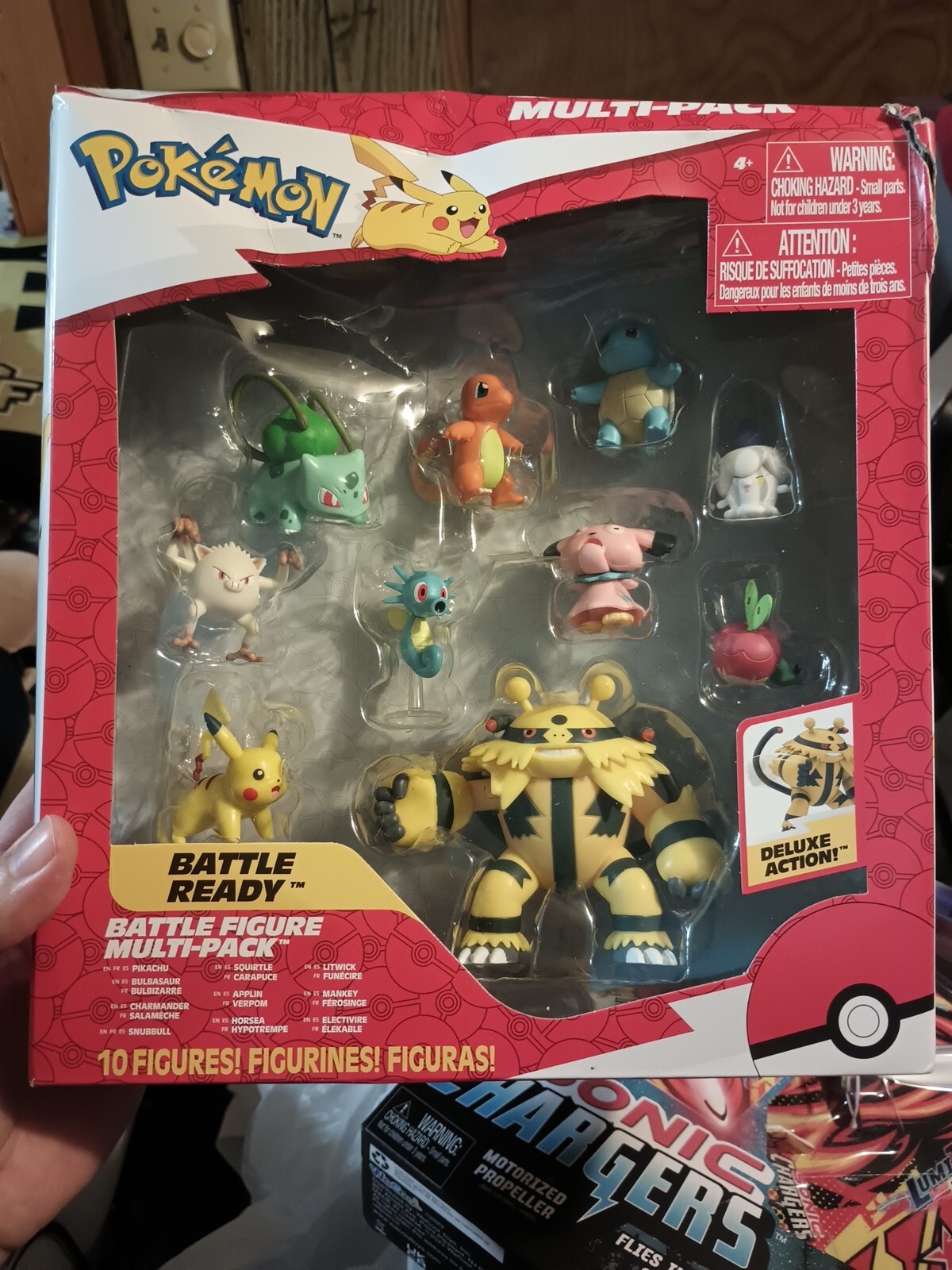 POKEMON BATTLE READY ACTION FIGURE SET 10 Multi PACK Target Exclusive Electivire