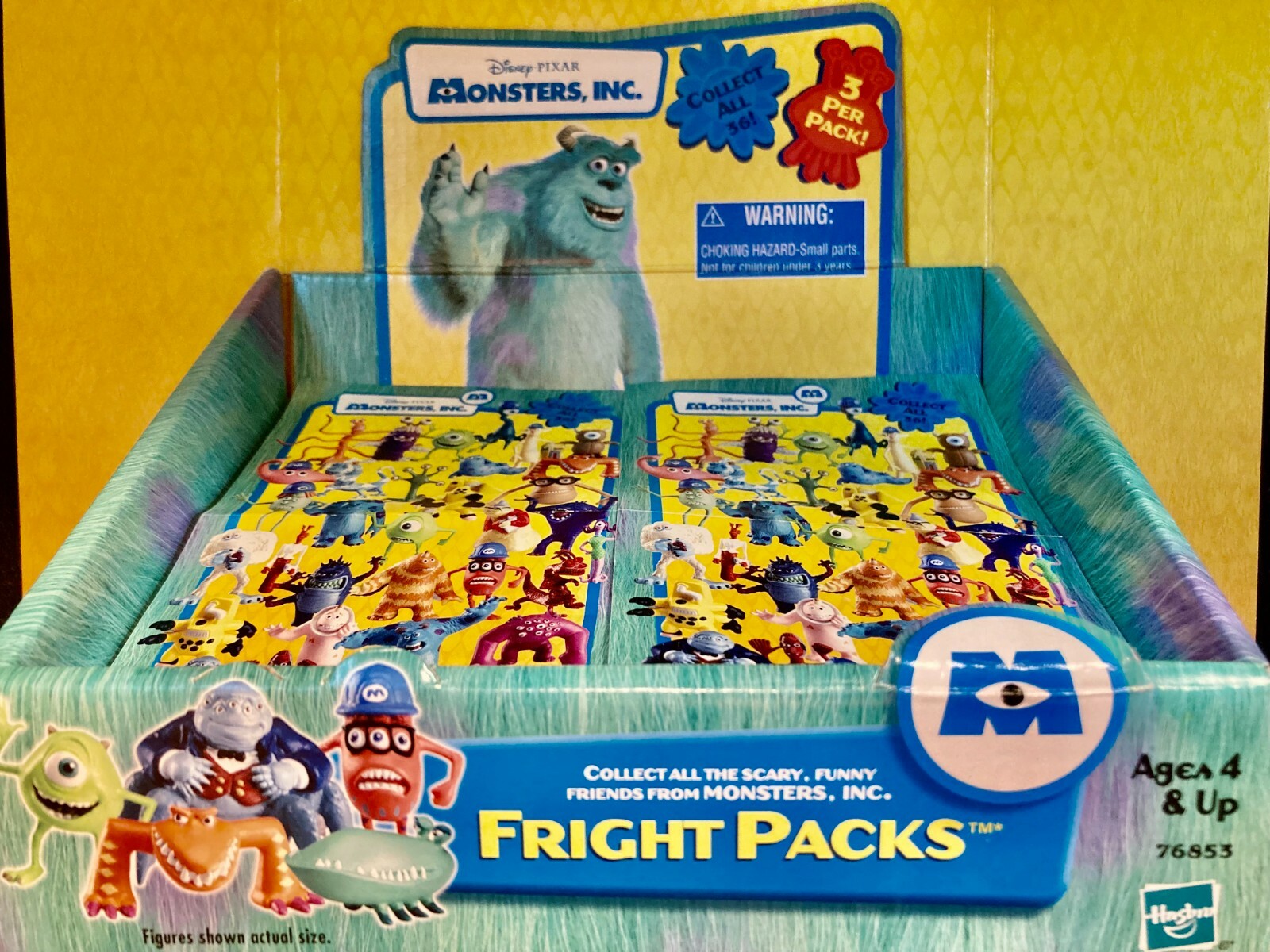 Pick and Choose Monsters Inc « Fright Packs » 1 inch Mini Figures 2001
