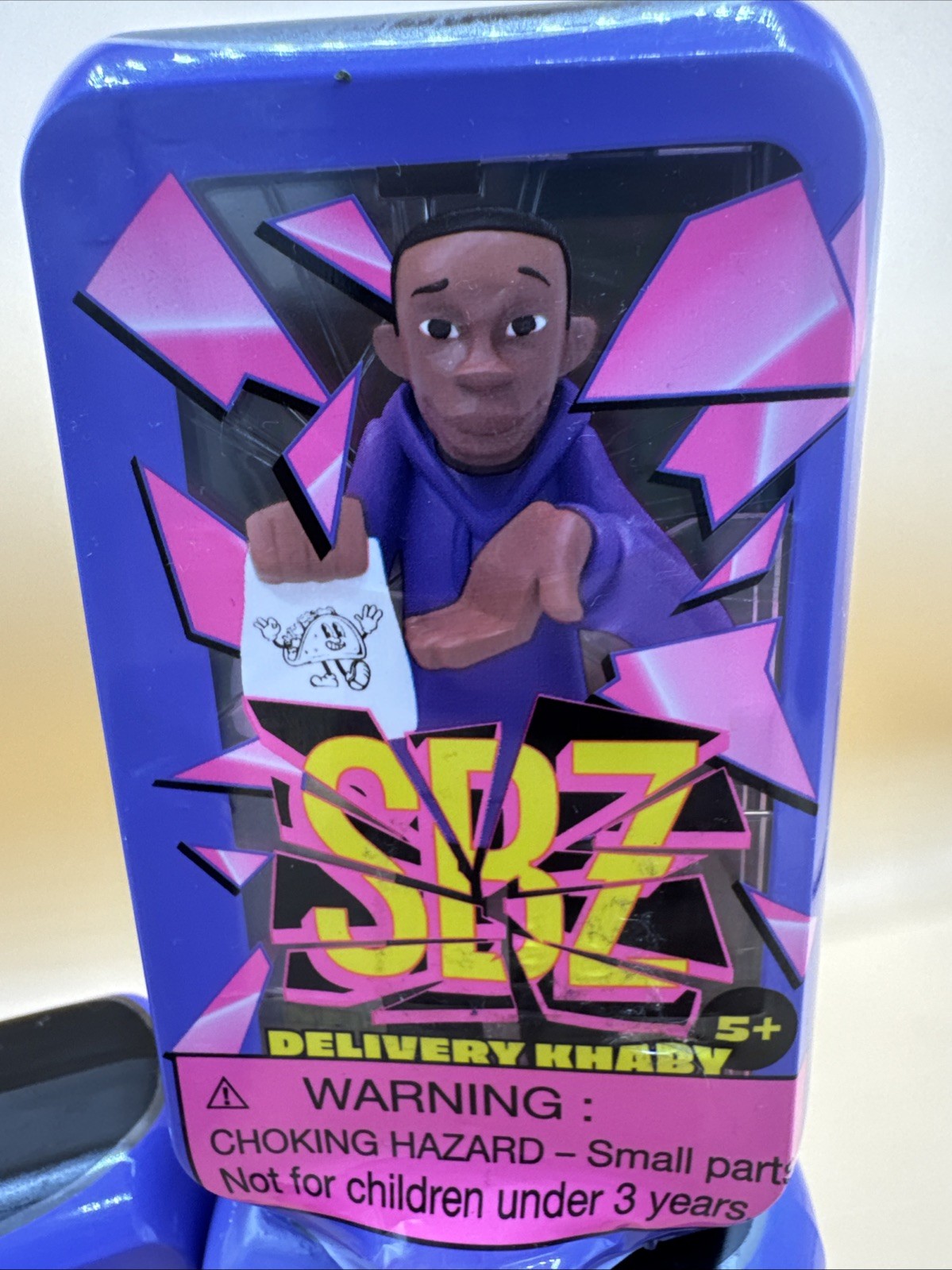 ScreenBreakZ Khaby Figures Delivery 00 Classic & Golden 4.5&Prime; Lot Of 4 New