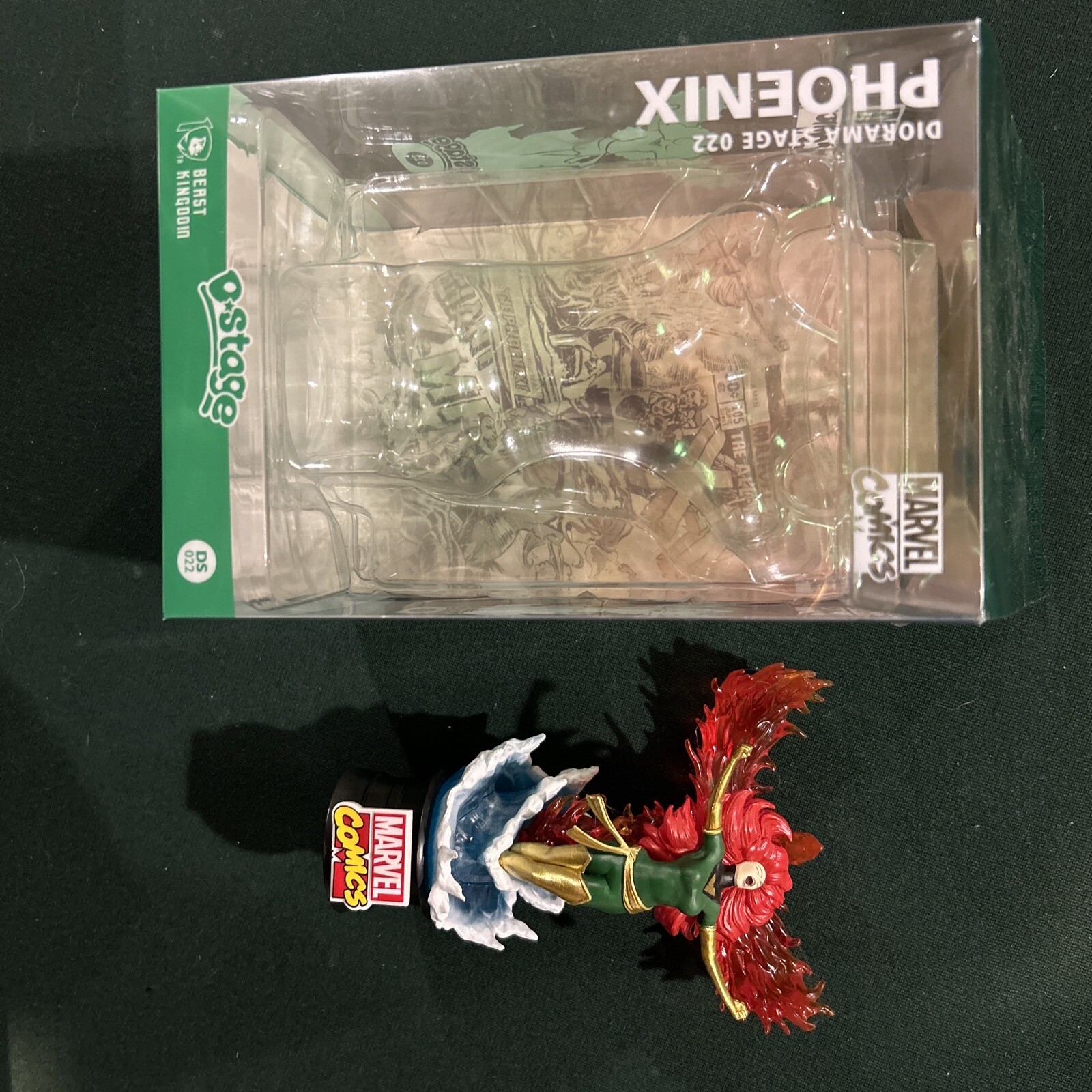 Marvel Comics D-Stage 022 Phoenix Beast Kingdom Toys Diorama With Box