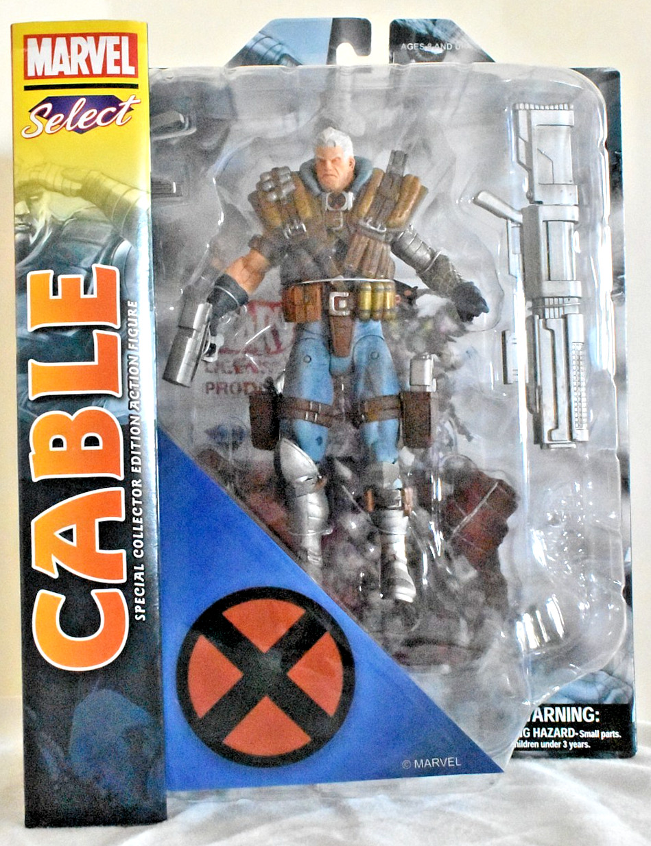 Marvel Select CABLE 8&Prime; Special Collector Edition Action Figure Diamond Toys 2014
