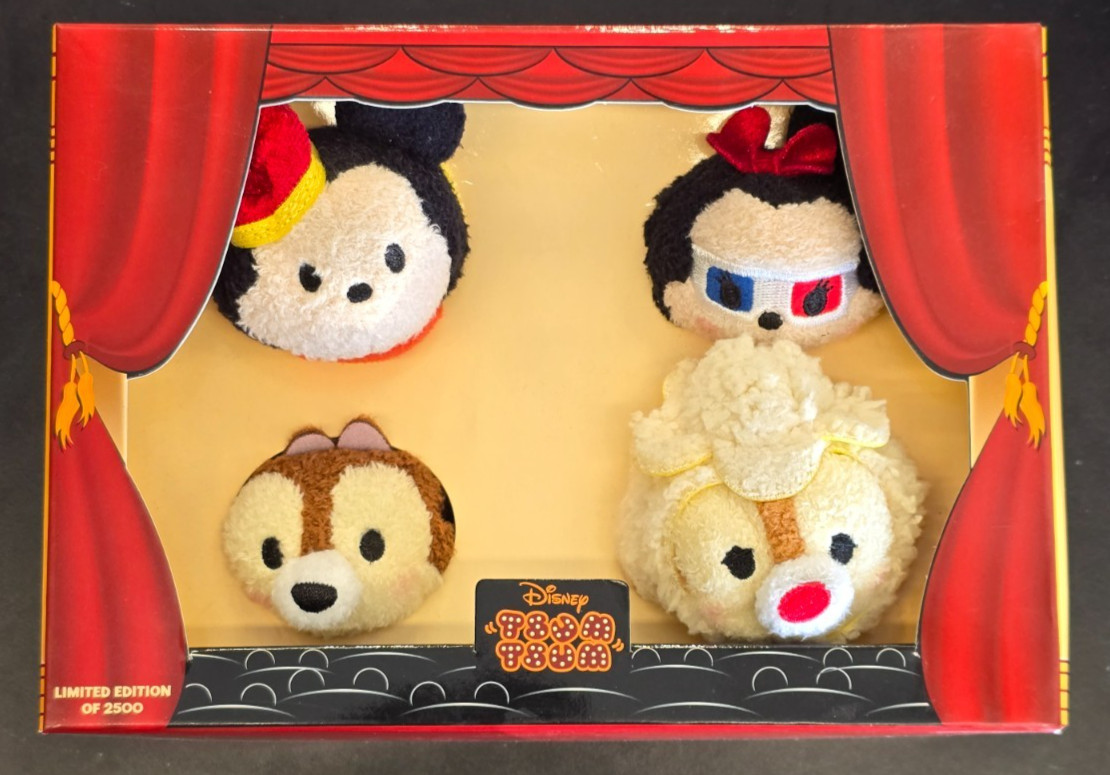 2016 SDCC Tsum Tsum Disney MICKEY&rsquo;S MOVIE THEATER LE 2500 Dale Chip Minnie New