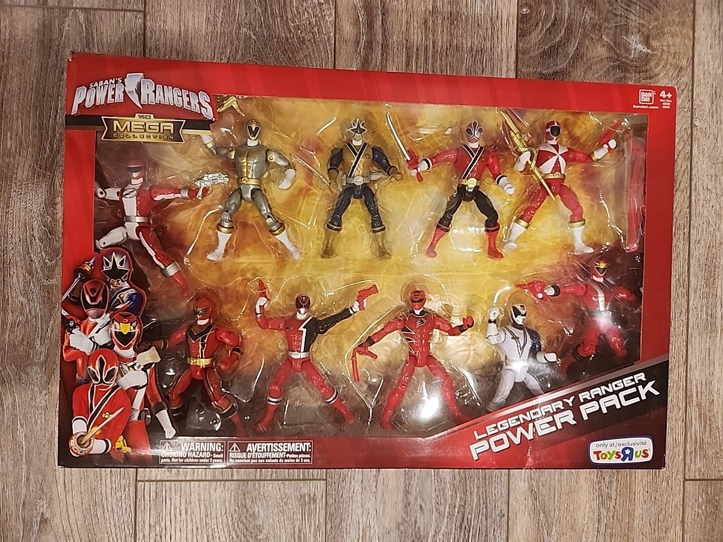 Power Rangers Mega Collection Legendary Ranger 10 Figure Power Pack Toys R Us