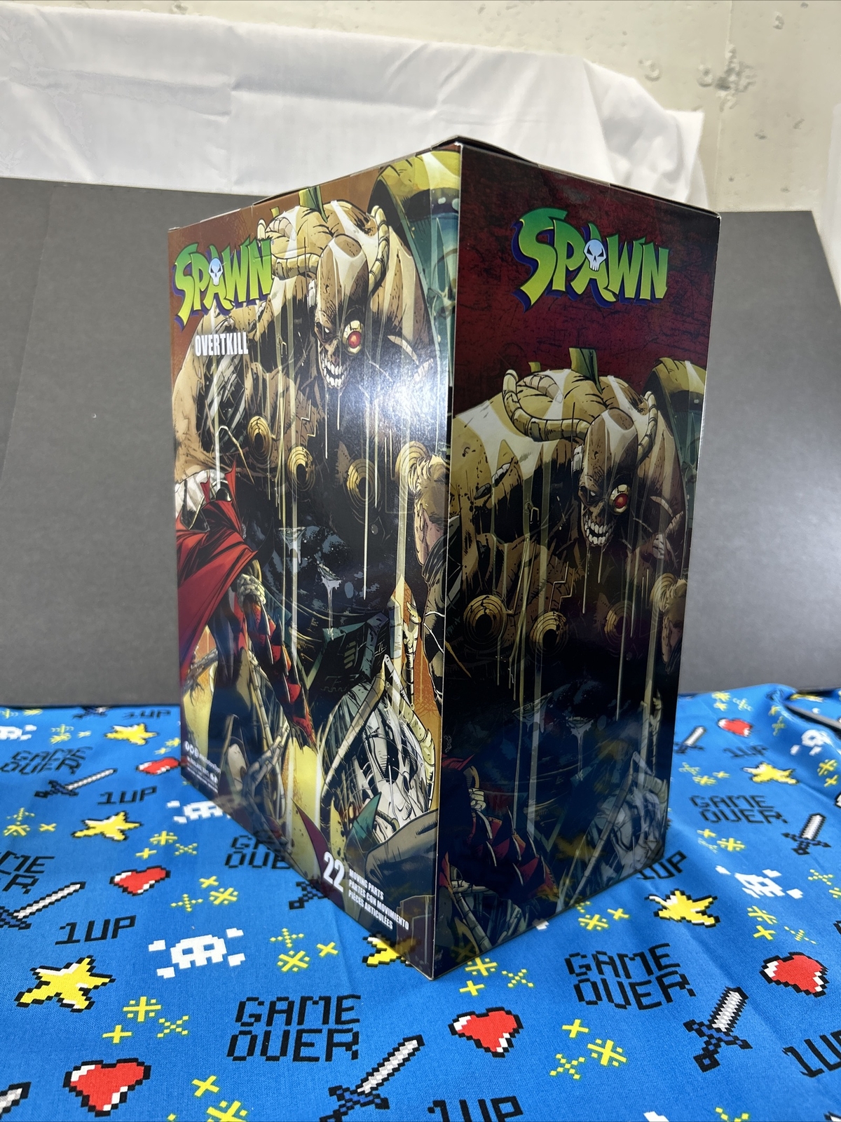 SPAWN OVERTKILL MEGAFIG Action Figure McFarlane Toys , New In Box 10