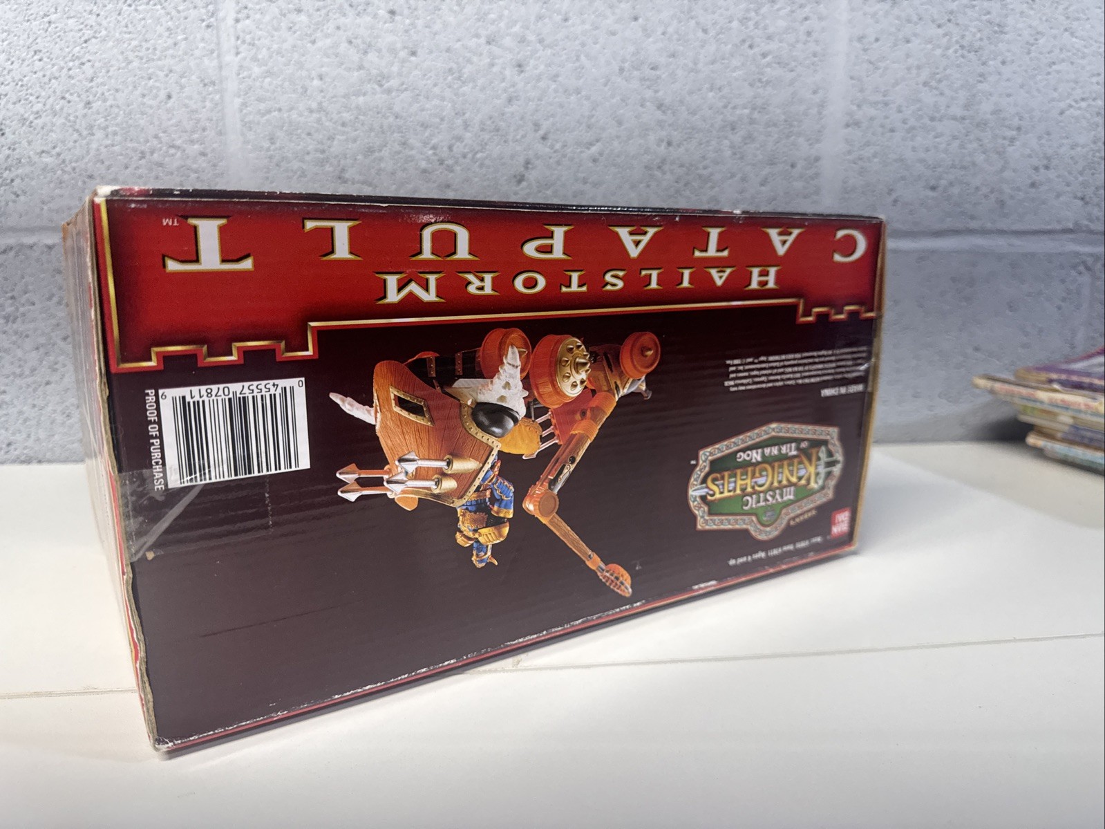 Vtg 1998 Bandai Mystic Knights of Tir Na Nog Hailstorm Catapult NEW in Box CIB