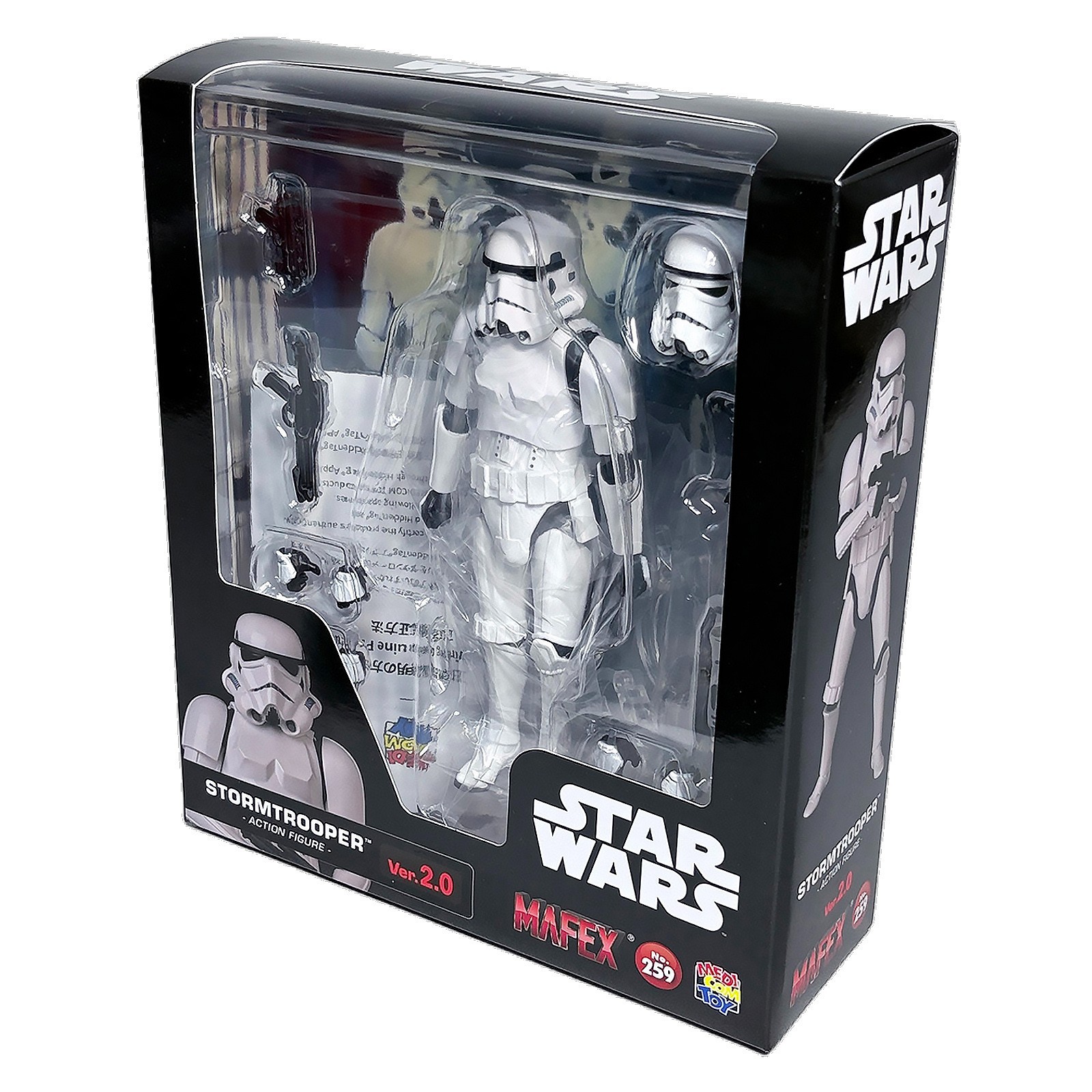 Star Wars Stormtrooper (TM) Ver. 2.0 6.1in Action Figure Mafex Medicom Toy NIB