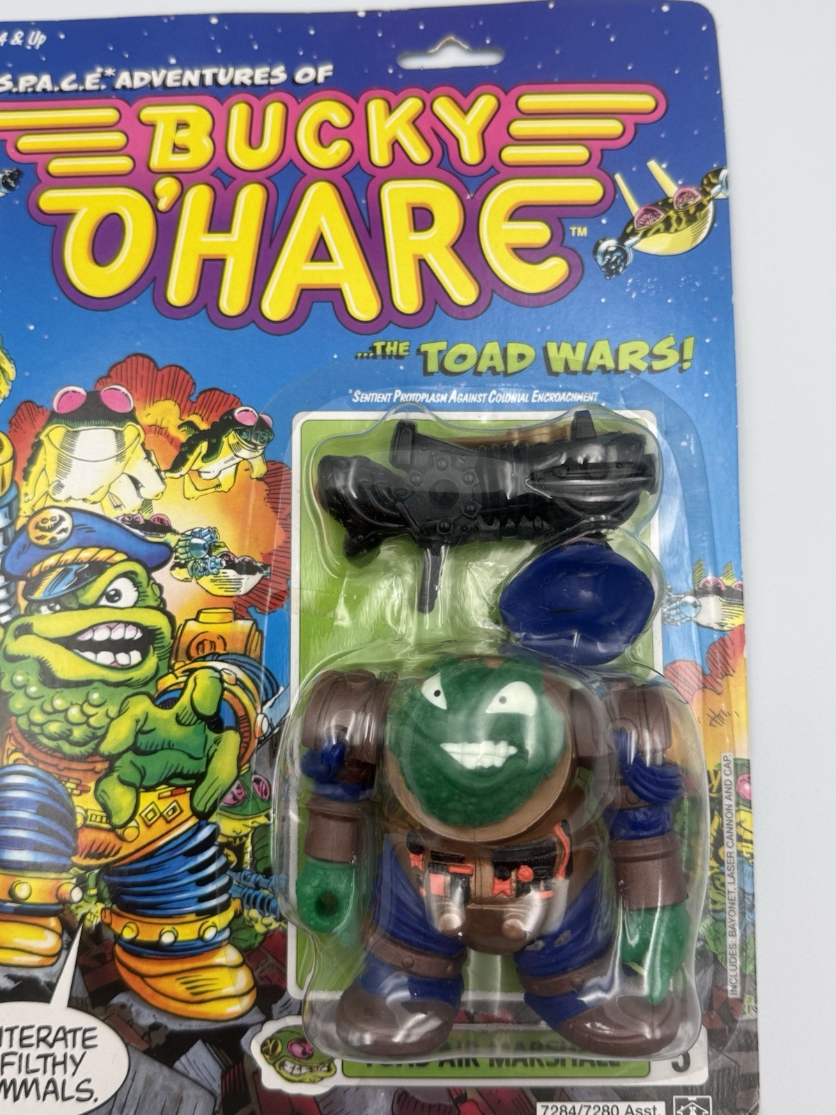 1990 Bucky O&rsquo;Hare The Toad Wars Toad Air Marshall By Hasbro Rare Vintage