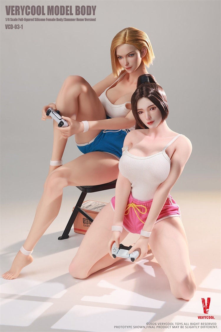 VERYCOOL 1/6 VCD-03-1 Plump Large Breast Bust 12&Prime; Female Action Figure Body Toy