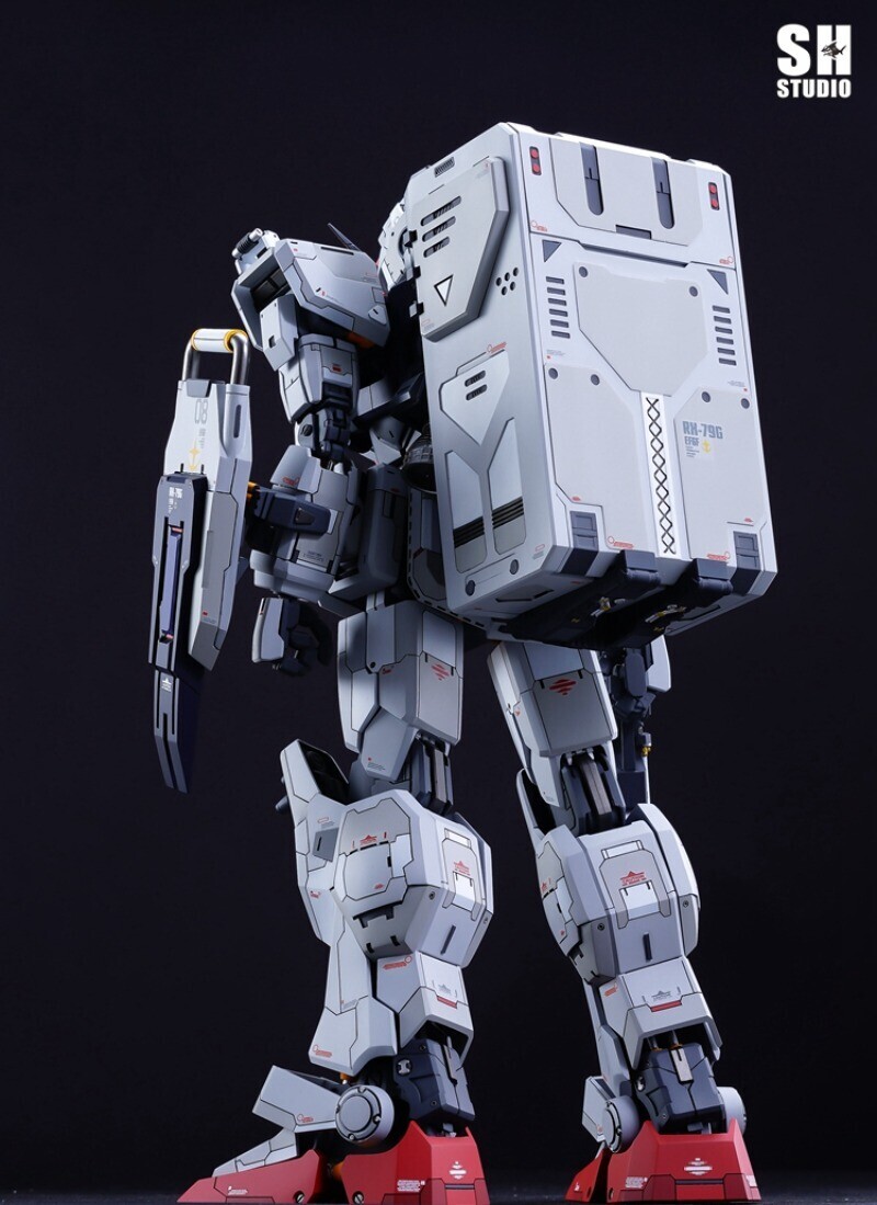 for PG 1/60 MS-08th Team Ground Gundam Resin Backpack Conversion Kit Detail Kit