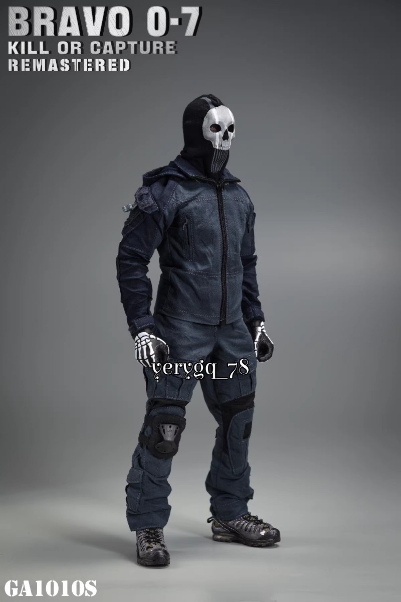 Easy & Simple ES-GA1010S BRAVO 0-7 Ghost 1/6 Action Figure In Stock