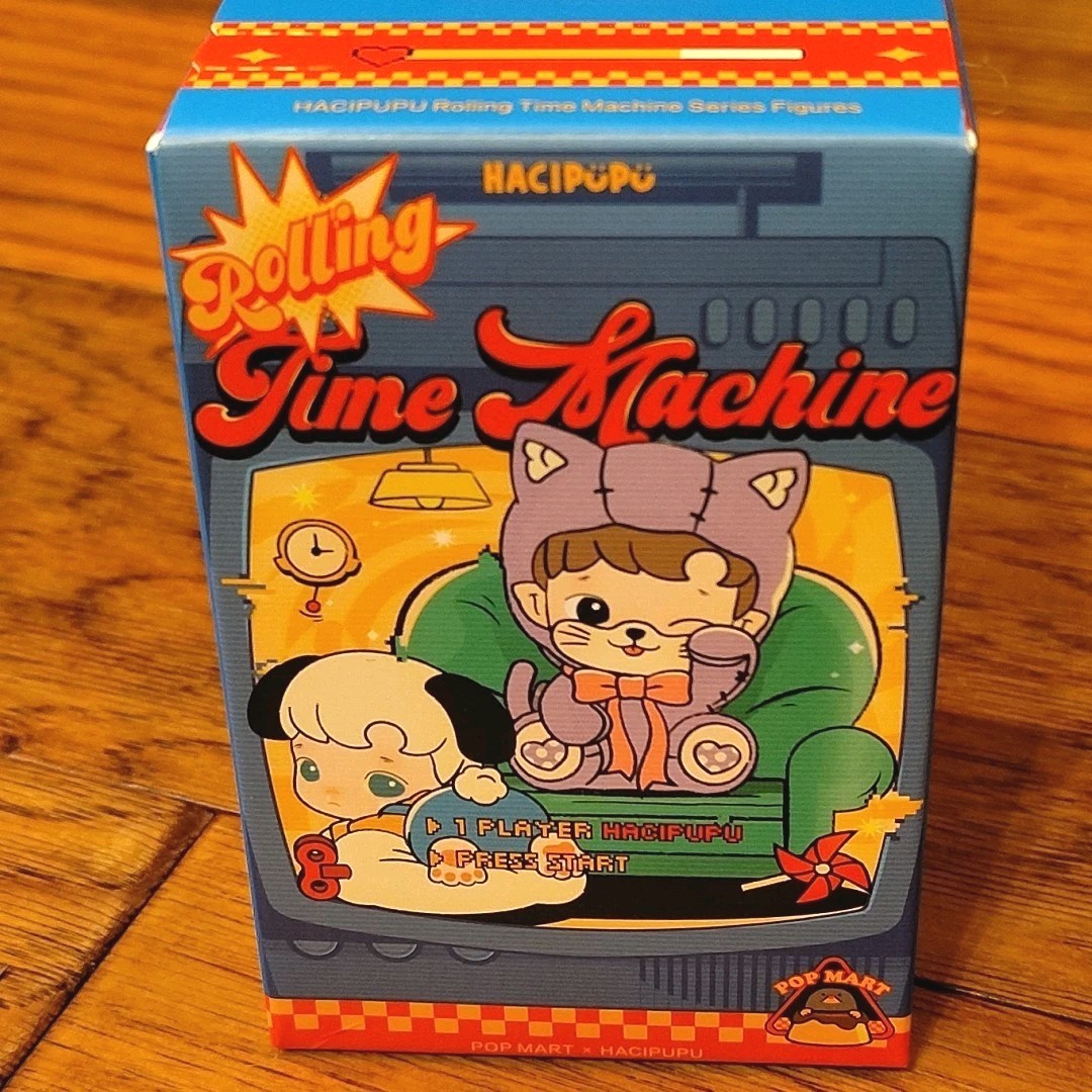 Authentic POP MART HACIPUPU Rolling Time Machine Series Blind Box Figure Sealed