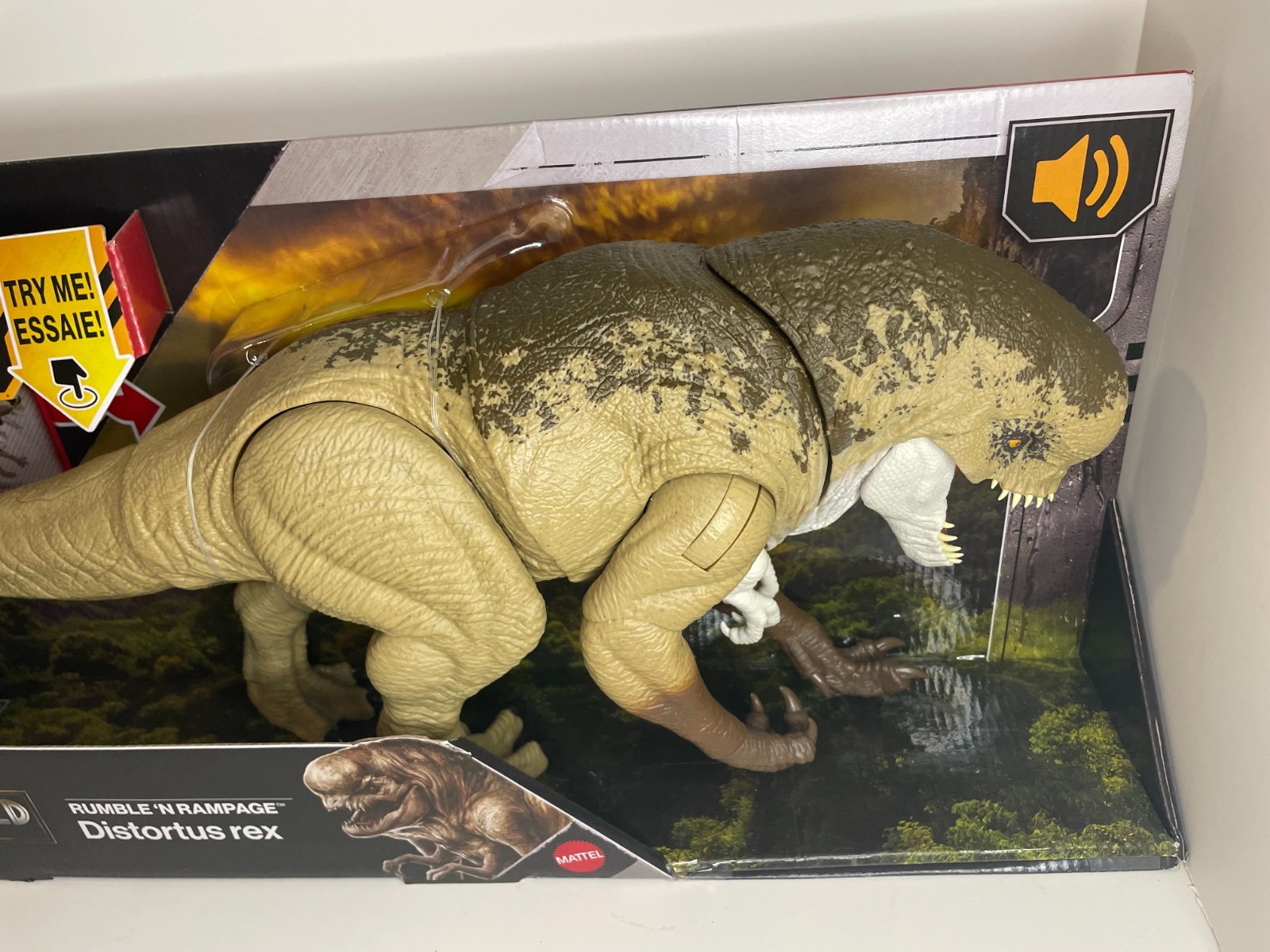 Jurassic World Rumble &lsquo;N Rage Distortus Rex